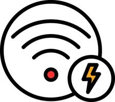 Internet Outages Vector Icon Design