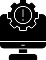 IT System Failures Vector Icon Design