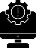 IT System Failures Vector Icon Design