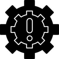 Operational Disruption Vector Icon Design
