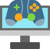 Monitor Screen Vector Icon Design