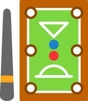 Pool Table Vector Icon Design