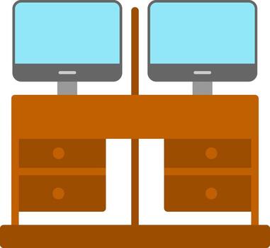 Office Space Constraints Vector Icon Design