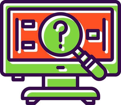 Problem Framing Vector Icon Design