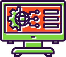Digital Transformation Vector Icon Design
