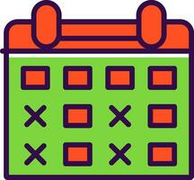 Calendar Date Vector Icon Design