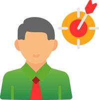 Customer Focus Vector Icon Design