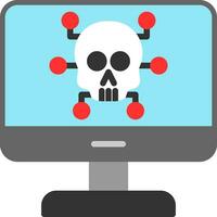 Cyber Attacks Vector Icon Design