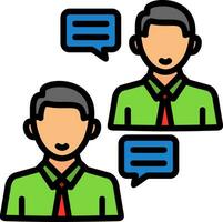 Communication Skills Vector Icon Design