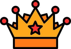 Crown Vector Icon Design