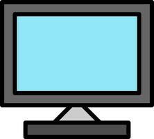 Monitor Screen Vector Icon Design