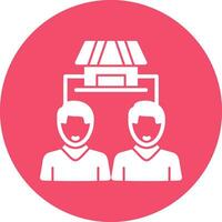 Market Segmentation Vector Icon Design