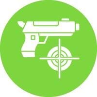 Shooting Game Vector Icon Design