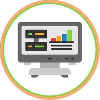 Data Driven Insights Vector Icon Design