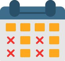 Calendar Date Vector Icon Design