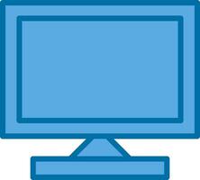 Monitor Screen Vector Icon Design