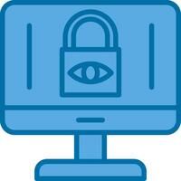 Internet Privacy Concerns Vector Icon Design