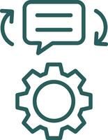 Feedback Mechanisms Vector Icon Design
