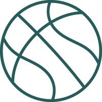 Basketball Vector Icon Design