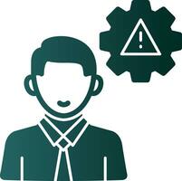 Risk Management Vector Icon Design