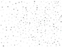 Light silver glitter confetti background. White holiday texture. vector