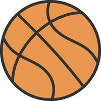 Basketball Vector Icon Design