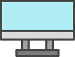 Monitor Screen Vector Icon Design