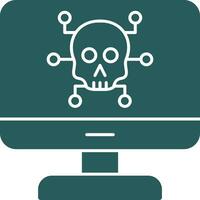 Cyber Attacks Vector Icon Design