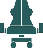 Gaming Chair Vector Icon Design