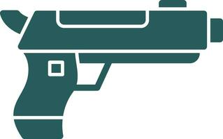 diseño de icono de vector de pistola