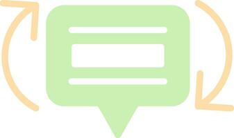Feedback Loops Vector Icon Design