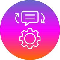 Feedback Mechanisms Vector Icon Design