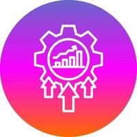 Continuous Improvement Vector Icon Design