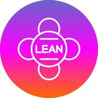 Lean Principles Vector Icon Design