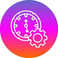 Time Management Vector Icon Design