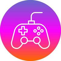 Gaming Console Vector Icon Design