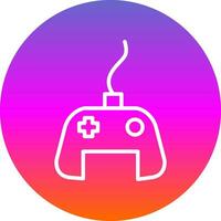 Gaming Console Vector Icon Design