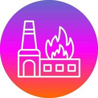 Factory Accidents Vector Icon Design