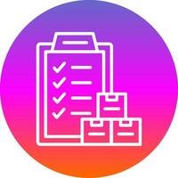 Inventory Management Vector Icon Design