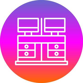 Office Space Constraints Vector Icon Design