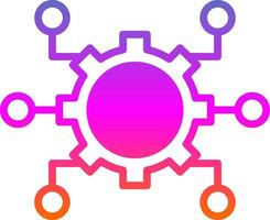Digital Transformation Vector Icon Design