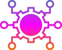 Digital Transformation Vector Icon Design