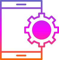 Mobile App Vulnerabilities Vector Icon Design