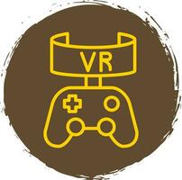 Vr Game Vector Icon Design