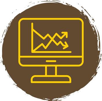 Market Volatility Vector Icon Design
