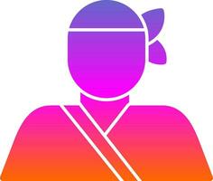 Ninja Vector Icon Design