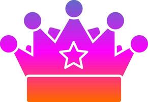 Crown Vector Icon Design