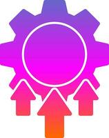 Continuous Improvement Vector Icon Design