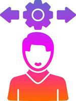 Decision Analysis Vector Icon Design