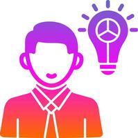 Strategic Thinking Vector Icon Design